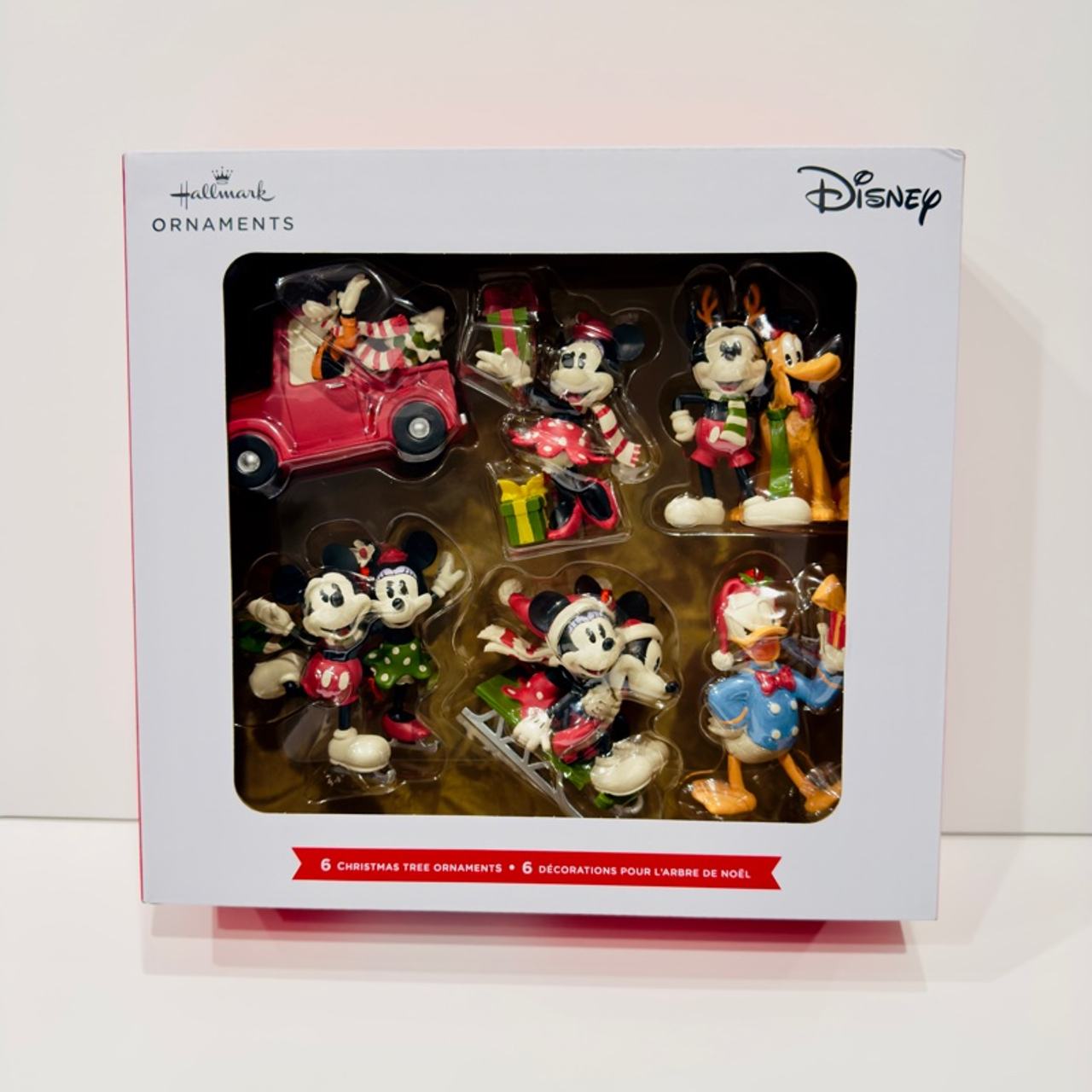 Hallmark Disney Mickey Mouse & Friends Christmas Ornament Set - 6 pcs