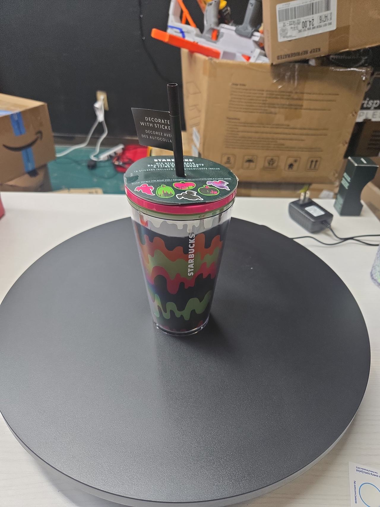 Starbucks 2023 Halloween Slime Drip Cold Cup Tumbler