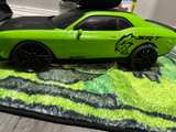 new bright lime green dodge Challenger SRT Hellcat RC car - Image 5