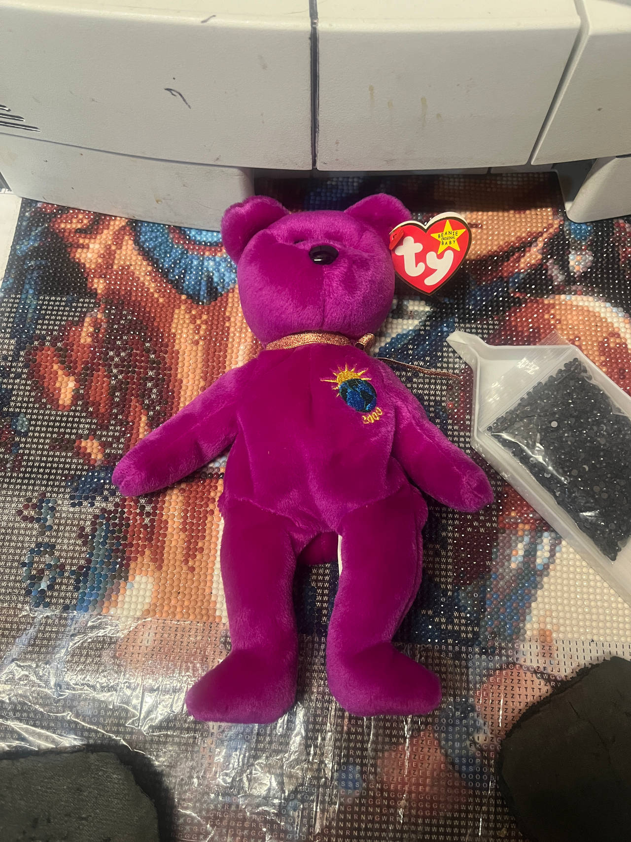 Ty Beanie Baby The End Bear