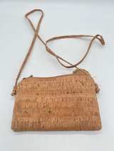 Liège Accessoires Portugal Cork Crossbody Bag Mosaic Tile Print Vegan Purse - Image 2