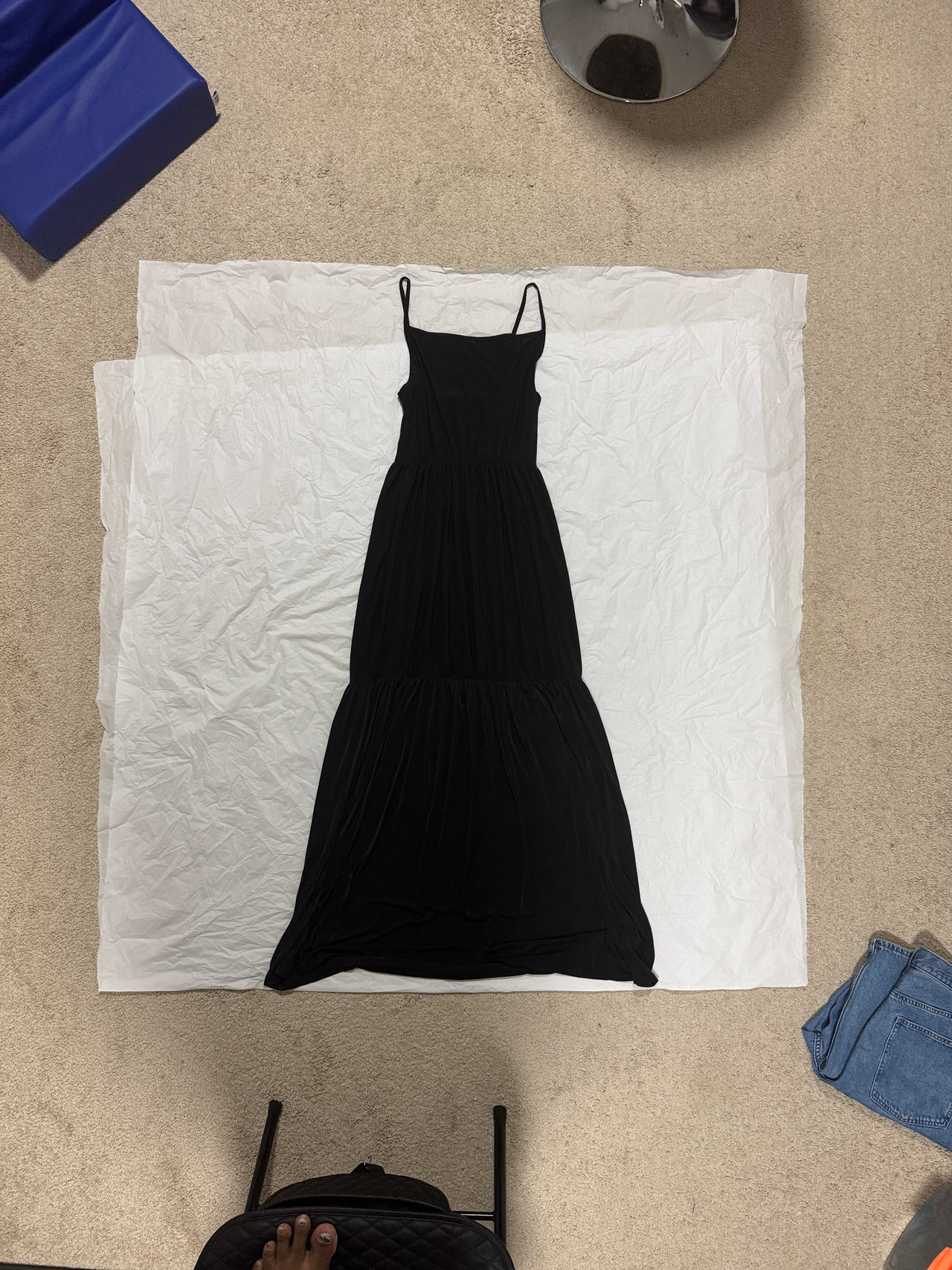 Black Maxi Dress (US 14)