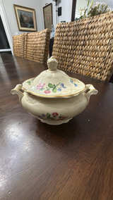 Homer Laughlin Vintage Sugar & Creamer Set - Image 3
