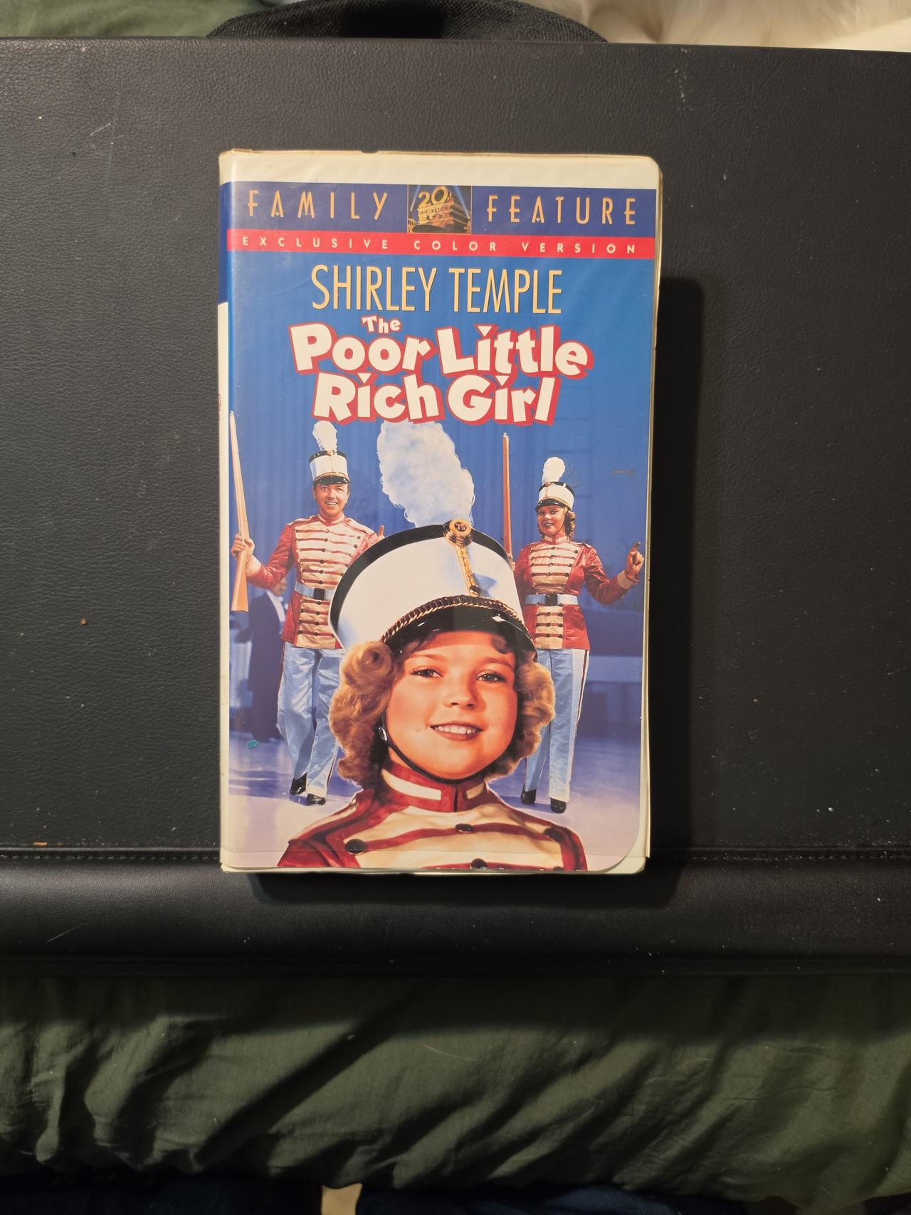 The Poor Little Rich Girl VHS - Shirley Temple Exclusive Color Version