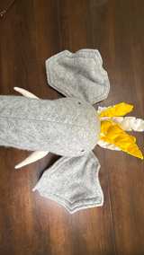 Lavka’Ch Animals for Interior Elephant Wall Decor with Feather Crown - Image 2