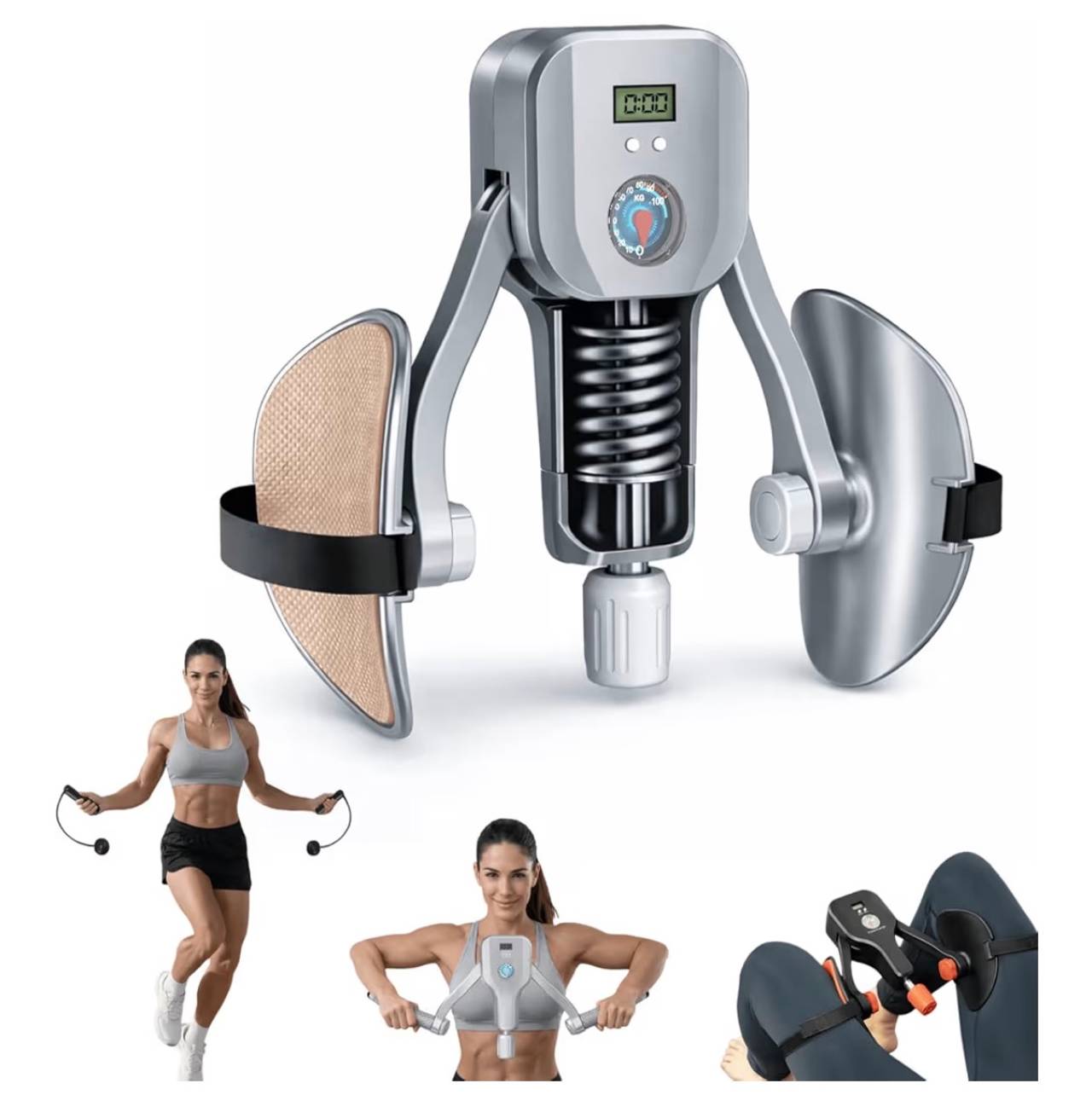 Pelvic Floor Muscle & Thigh Trainer with LCD Counter