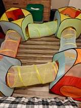 UTEX 3-in-1 Pop Up Play Tent with Tunnel - Image 2