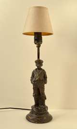 Antique Sculpture Lamp - Image 3