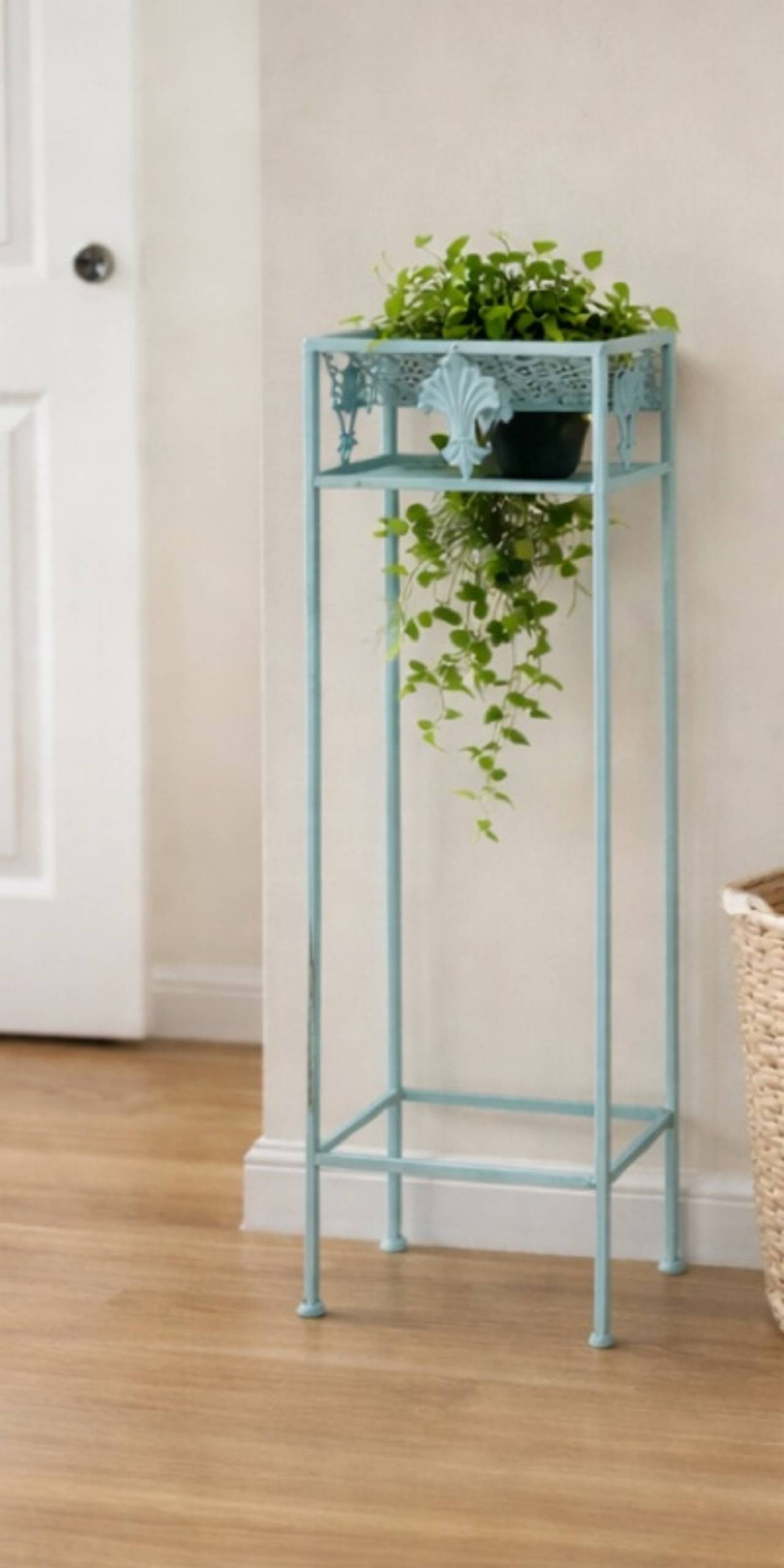 Sungmor Heavy Duty Cast Iron Plant Stand 24" Tall