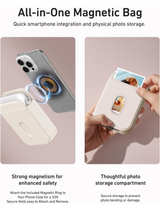 Liene 2x3 Portable Instant Photo Printer with Leather Bag Set - Image 3
