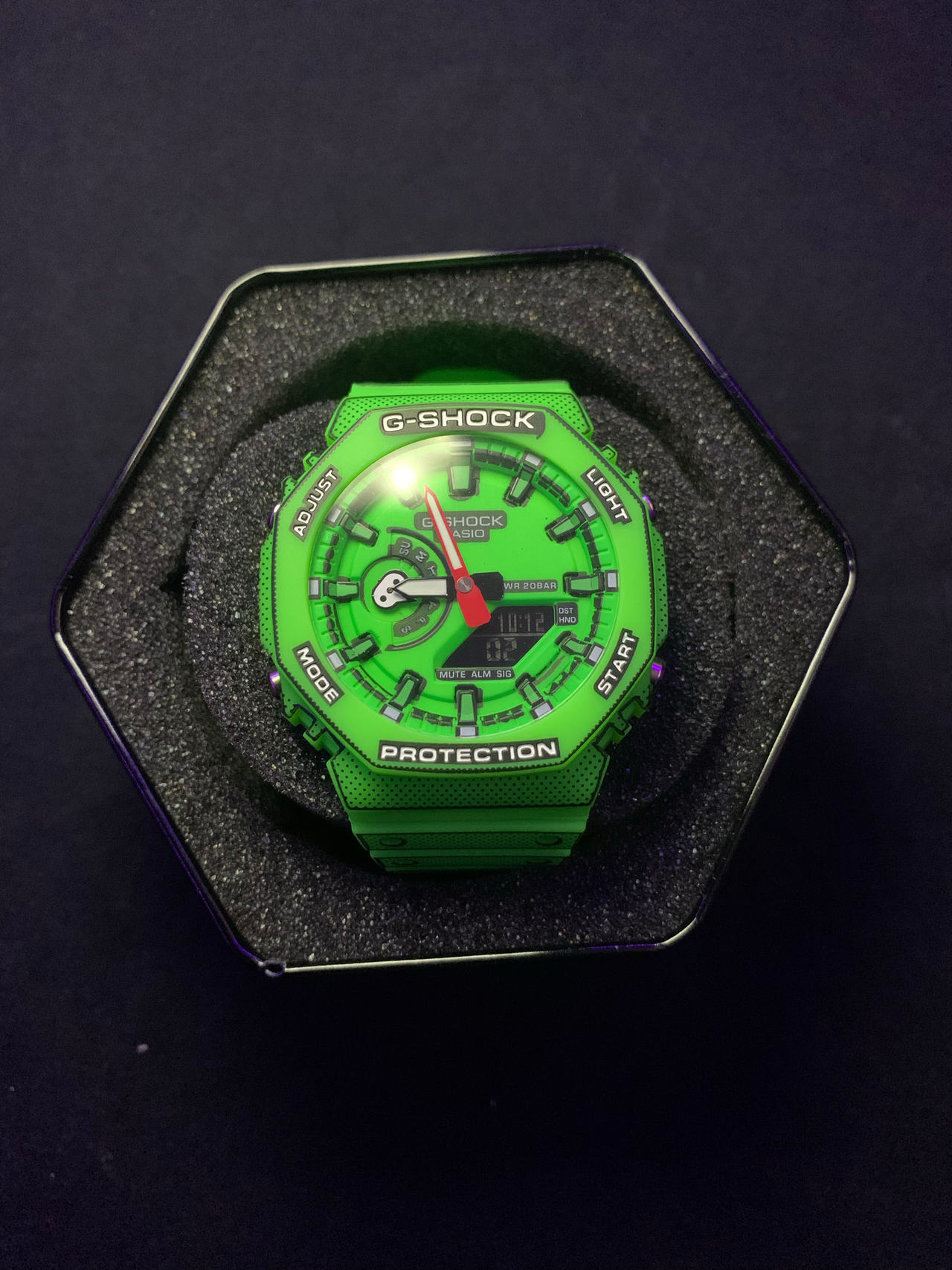 Casio G-Shock GA-2100 Manga Edition Green
