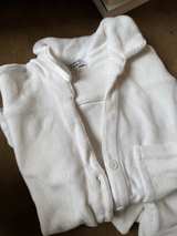 Frankies Bikinis Terry Cloth Shirt and Shorts Set (Sz M) - Image 2