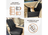 Extra Stable Large Dog Car Seat - Robust and Safe: Reinforced Walls - Image 3