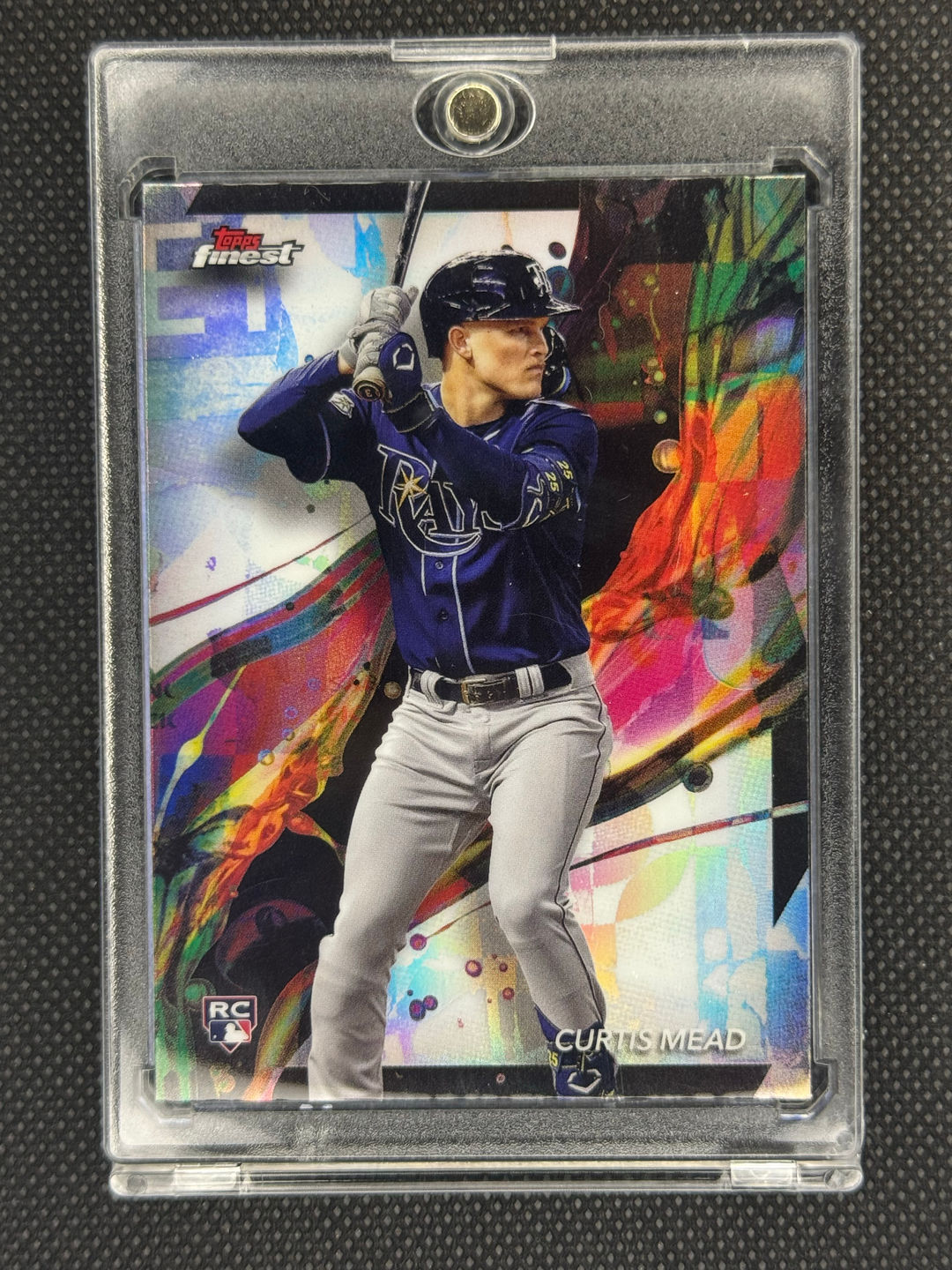 Topps Finest Curtis Mead Rookie Card