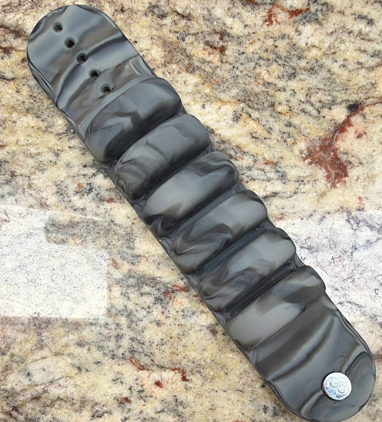 1 POUND WEIGHTED WORK OUT BAND BRACELET Band Grey Marble