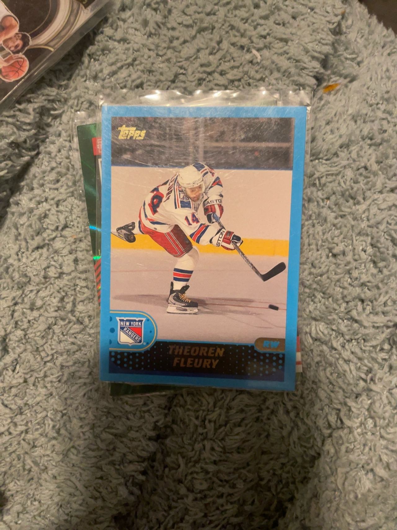 Topps Chrome Hockey Trading Card