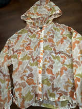 Trophy Yoga Sheer Jacket Camo Print XL - Image 1