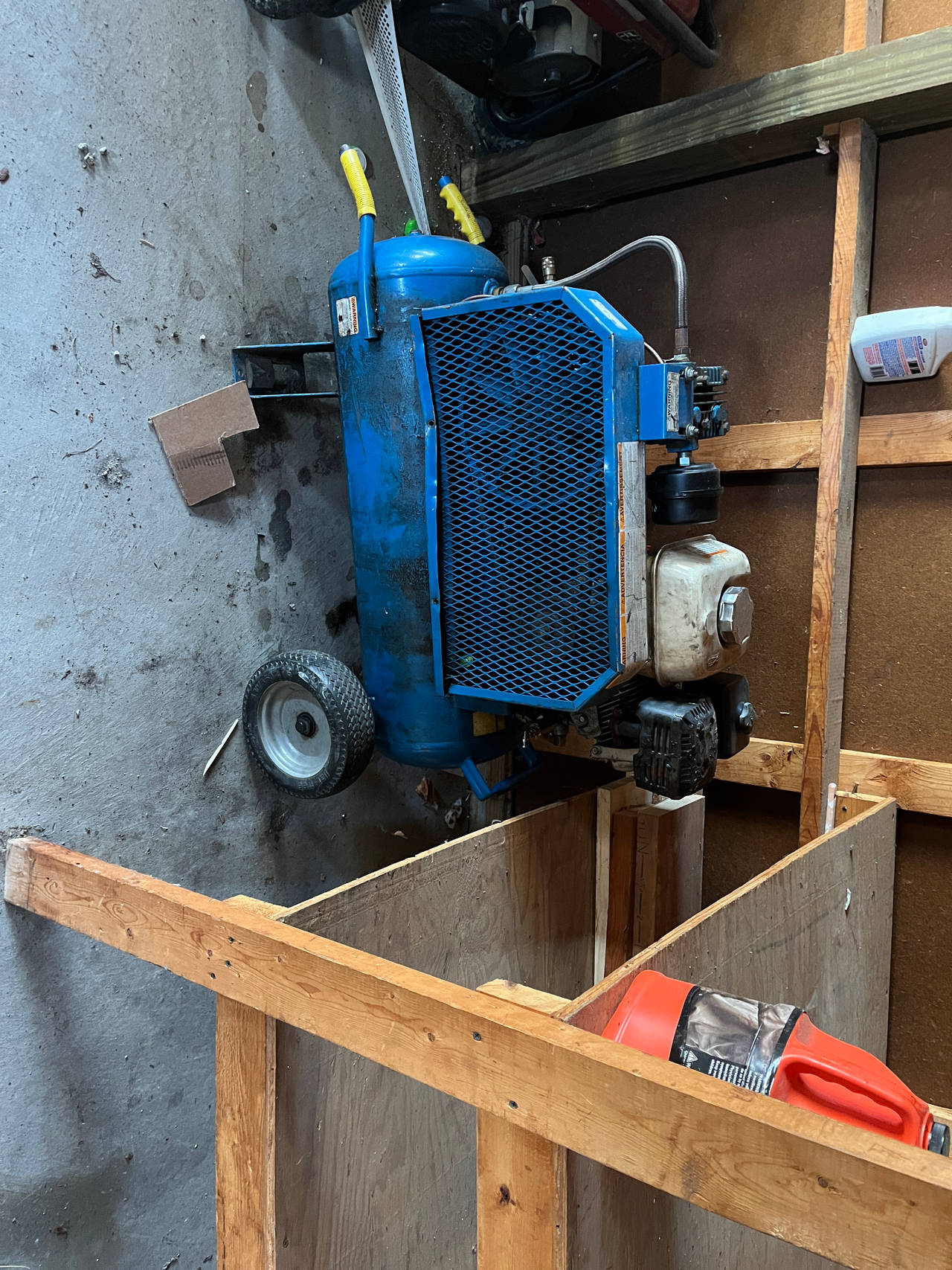 Campbell Hausfeld Gas Powered Air Compressor with Honda Engine