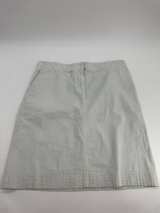 J Crew stretch and cotton Seersucker Skirt size 4 - Image 1