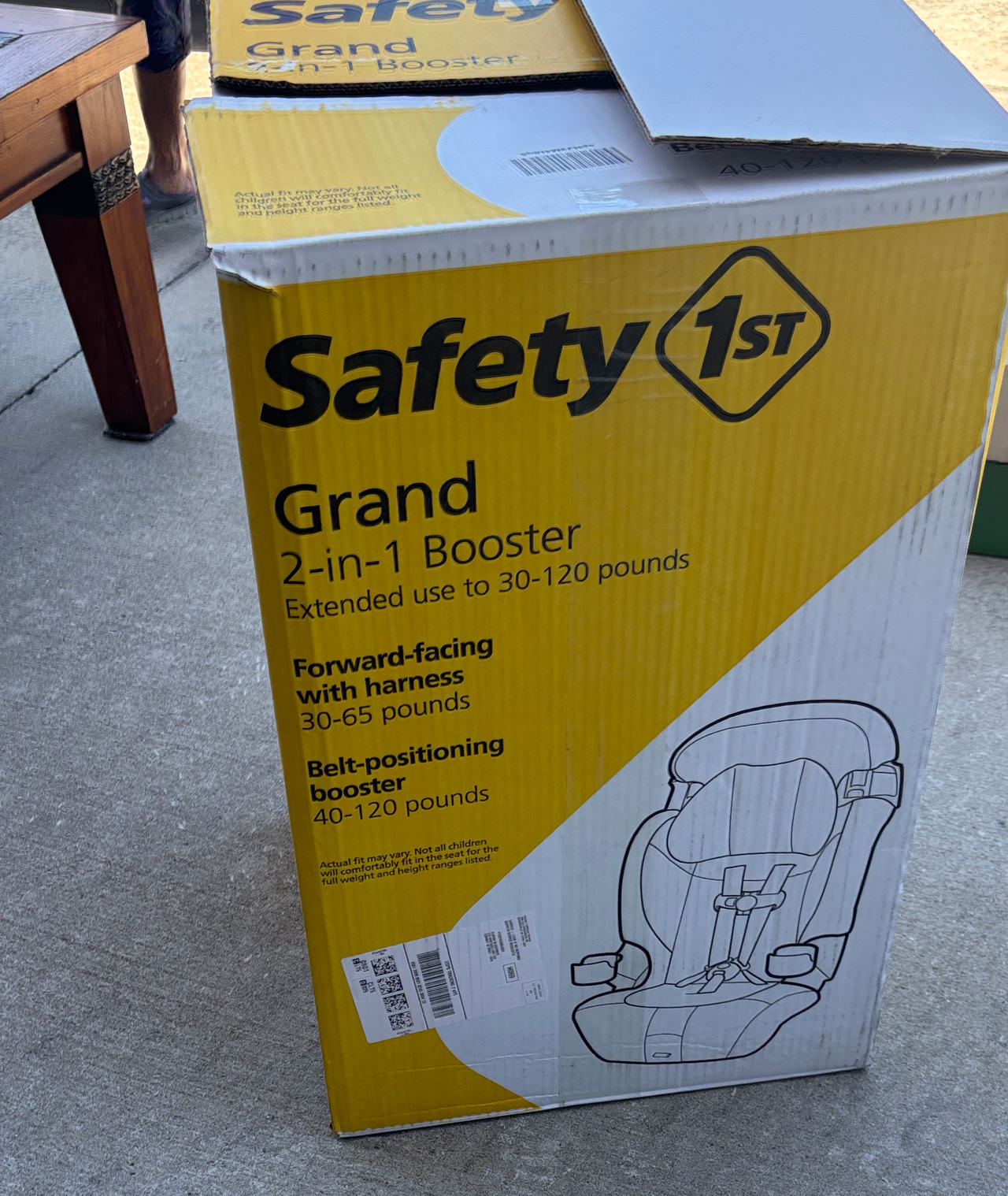 Safety 1st Grand 2-in-1 Booster Car Seat