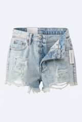 Aéropostale High-Rise Distressed Denim Shorts - Image 2