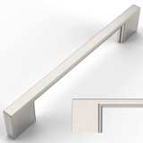 Amerdeco 10 Pack Brushed Satin Nickel Cabinet Pulls 5 Inch Hole Centers - Image 2