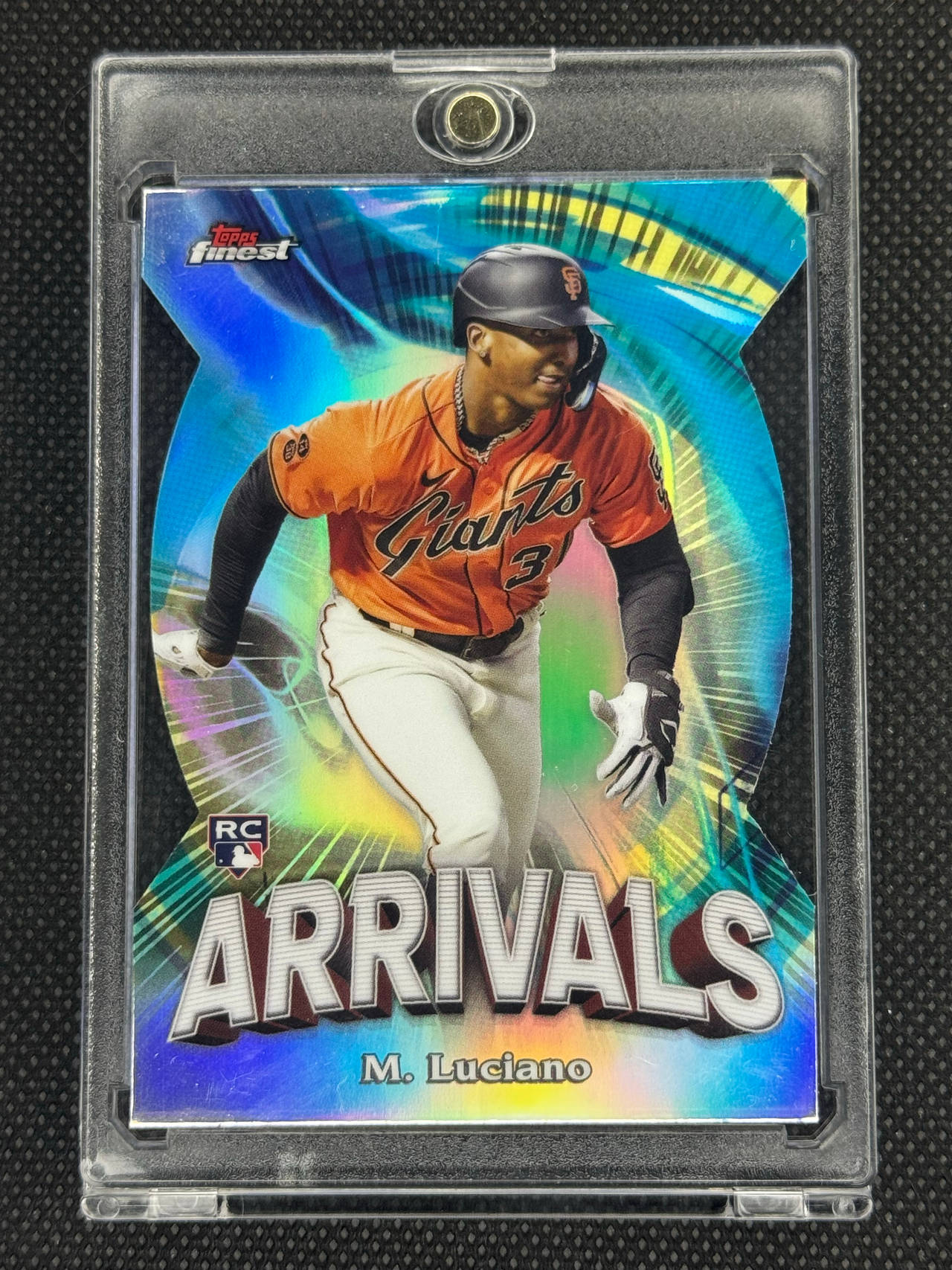 Topps Finest Arrivals M. Luciano Rookie Card