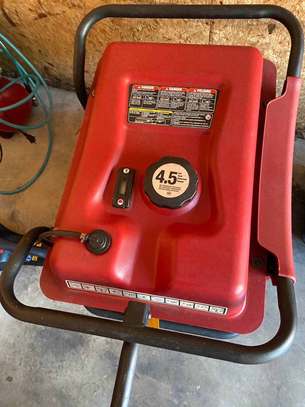 portable gas generator