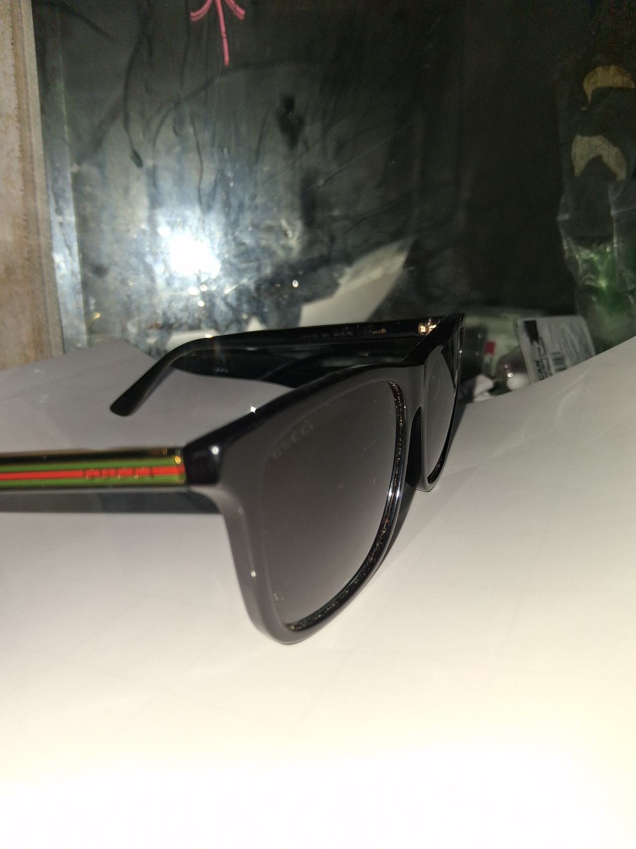 Gucci Web Stripe Sunglasses