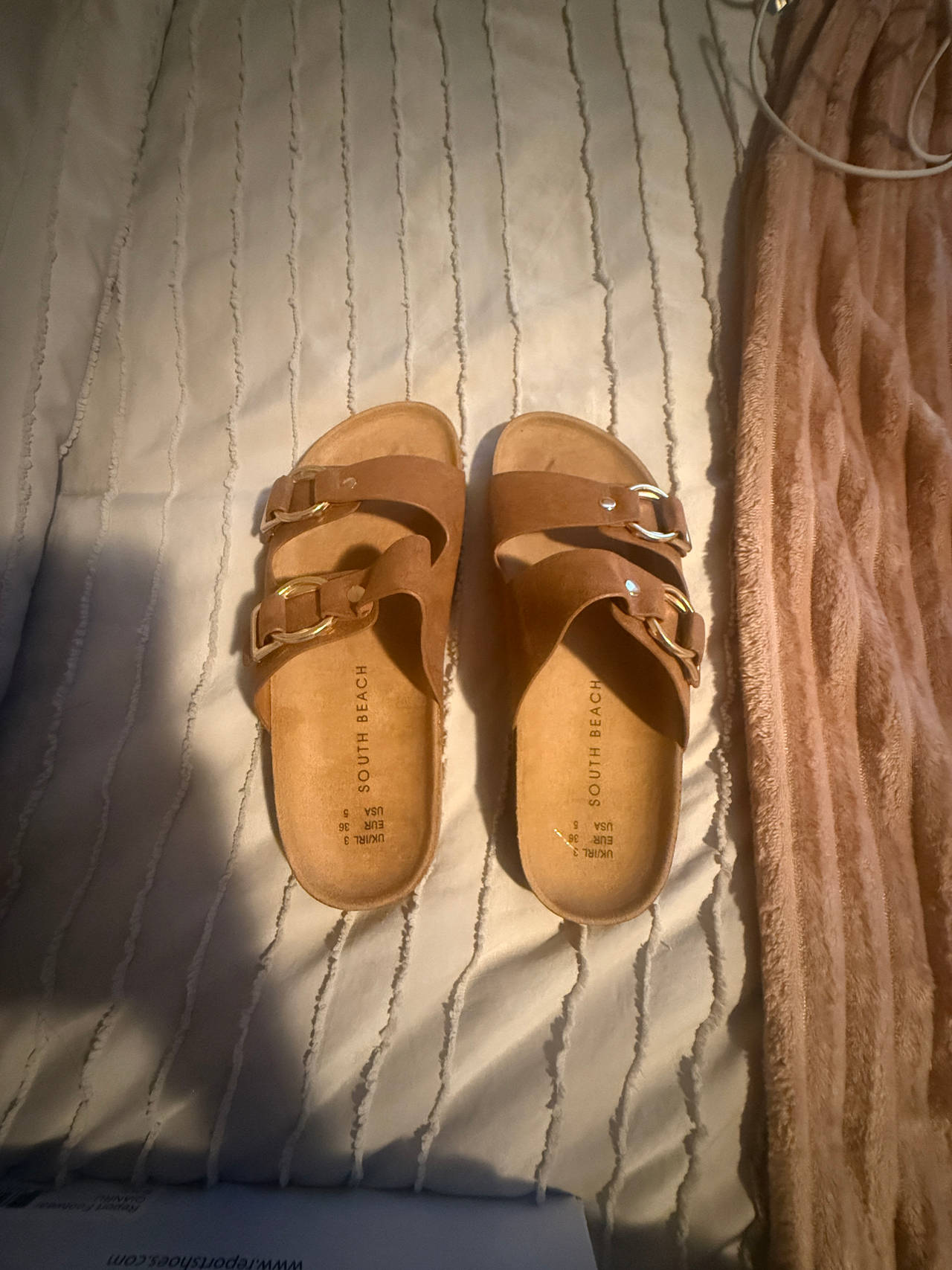 South Beach Double Buckle Sandals
