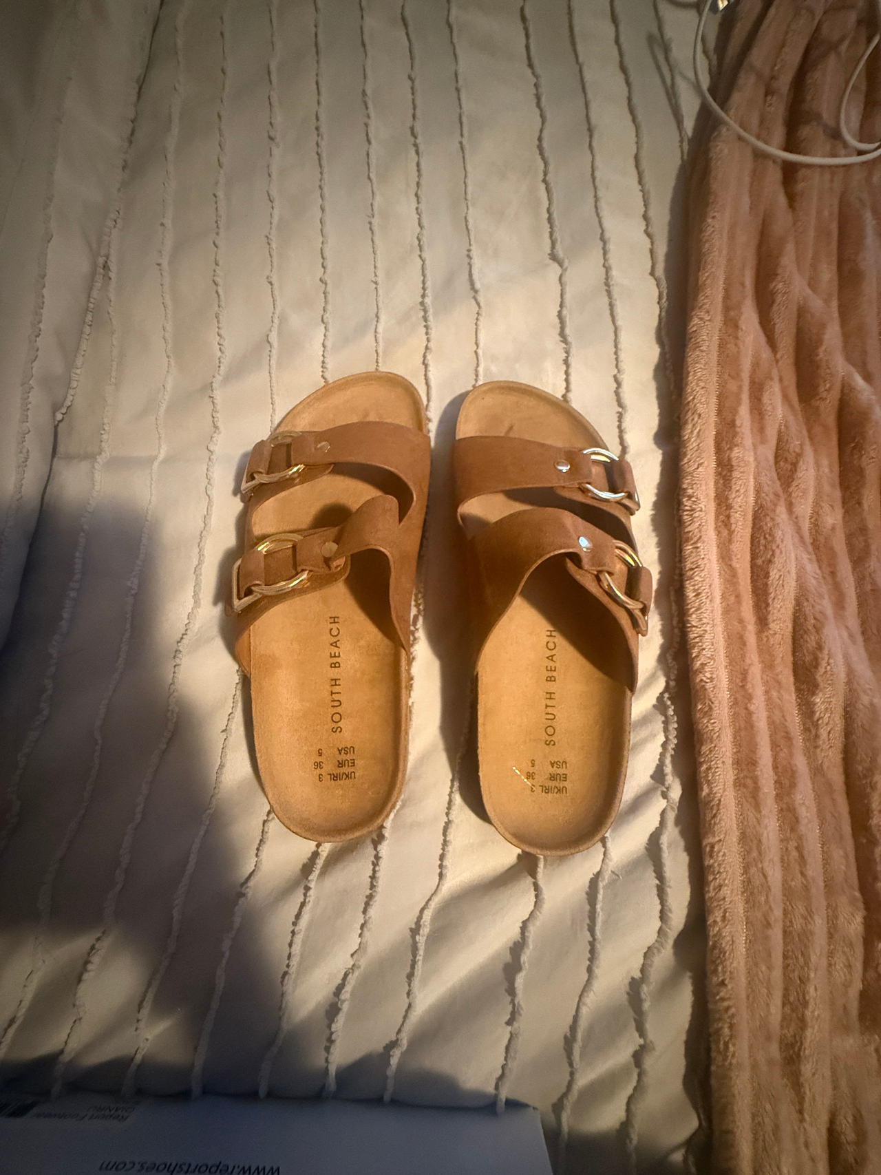 South Beach Double Buckle Sandals