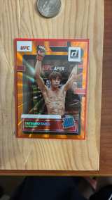 2023 Panini Donruss UFC Tatsuro Taira Orange Laser Parallel #191 - Image 2