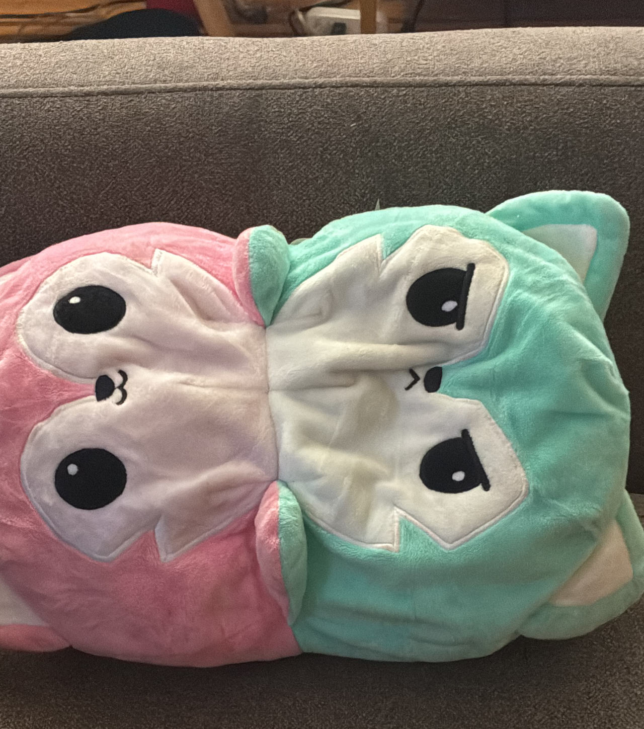 TeeTurtle Reversible Fox Plushie