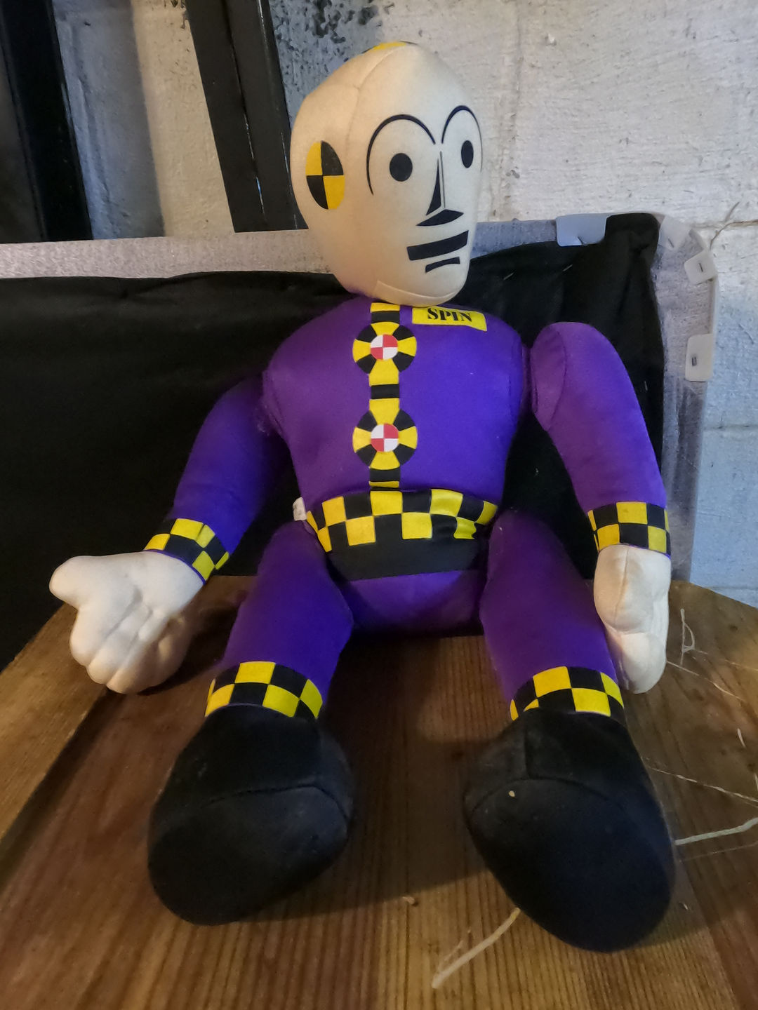 The Incredible Crash Dummies Spin Plush Doll