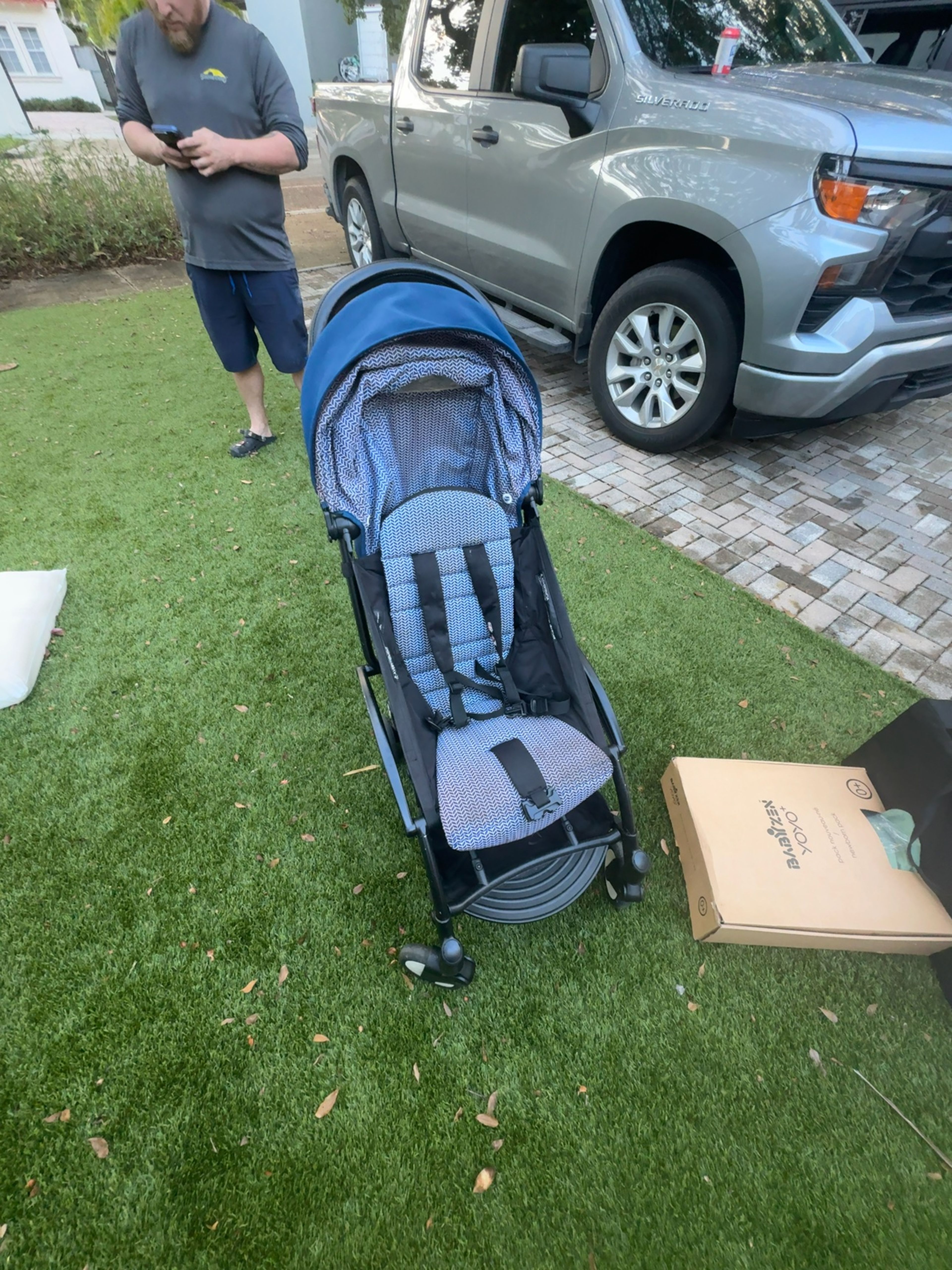 Stokke YOYO3 Complete Stroller Air France Blue/Black