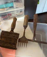Antique Primitive Farm Tools Set - Image 2
