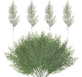 Alpurple 60 Pcs Artificial Pine Branches- 13.7 Inches Fake Greenery Pine Sprigs - Image 1