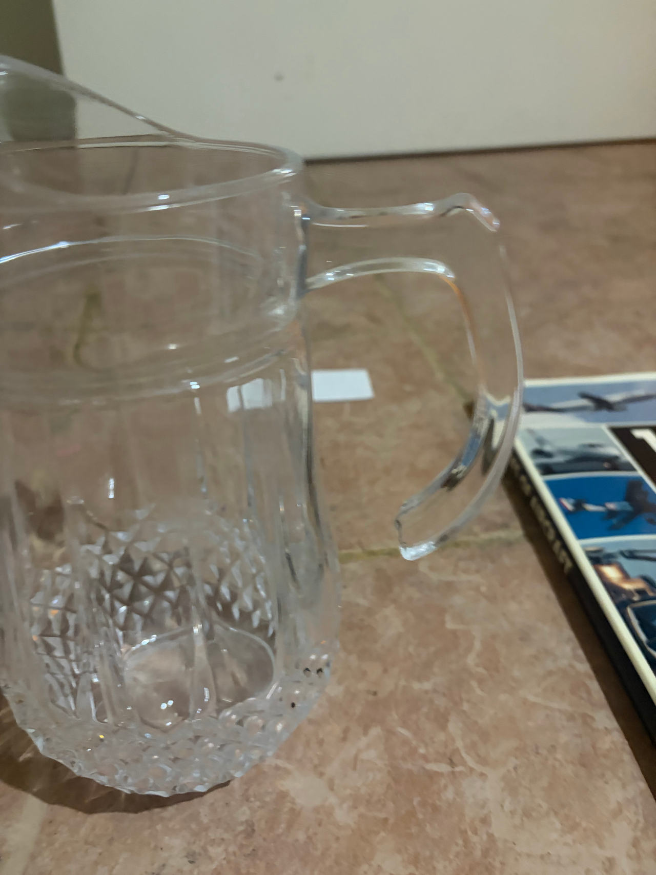 Anchor Hocking Wexford Glass Pitcher