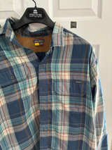 Eddie Bauer Men's Fleece-Lined Flannel Shirt - Image 1