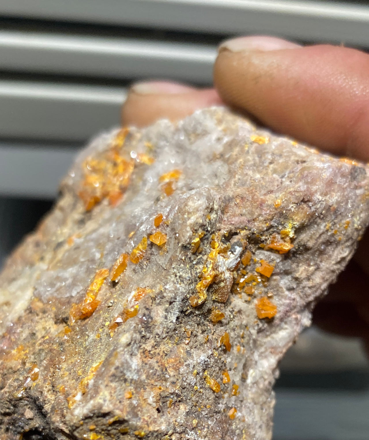 Wulfenite Mineral Specimen