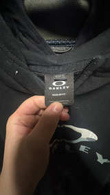 Oakley Fullzip Hooded Sweatshirt Black Size XL  - Image 2