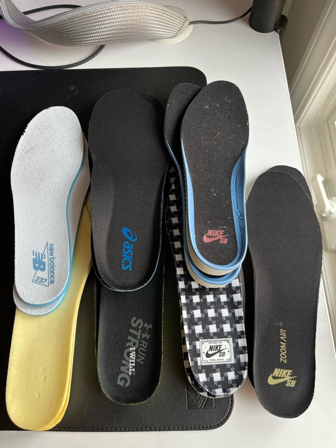 Various new insoles