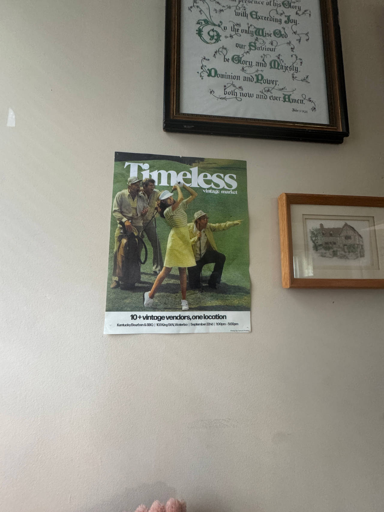 Timeless Vintage Market Poster