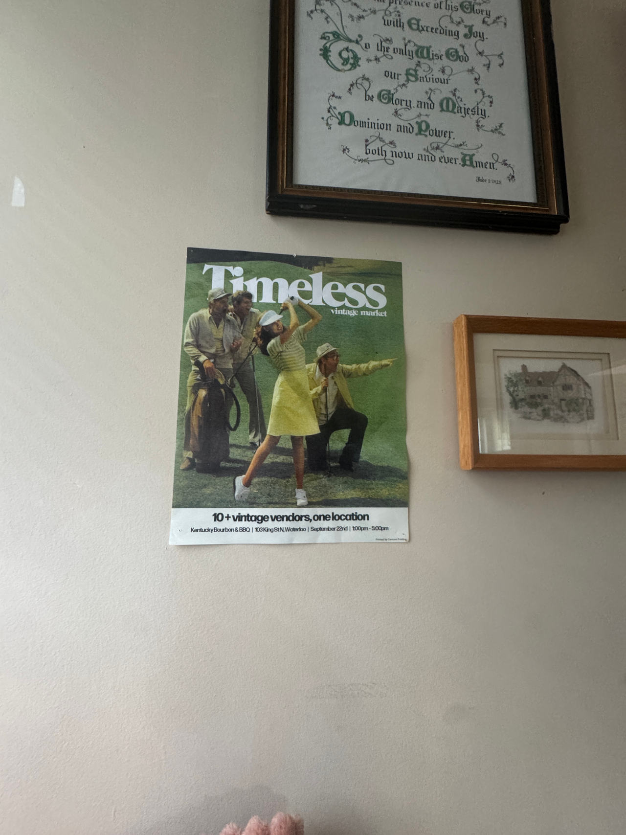 Timeless Vintage Market Poster