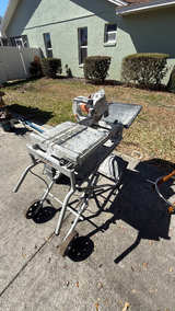 RIDGID 7 in. Portable Jobsite Tile Saw with Stand - Image 3