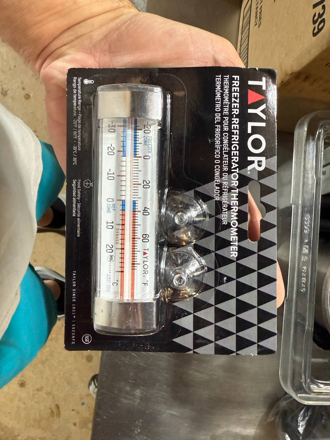 Taylor Freezer Refrigerator Thermometer