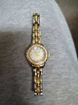 Laura Ashley Women's Two-Tone Crystal Bezel Watch - Image 2
