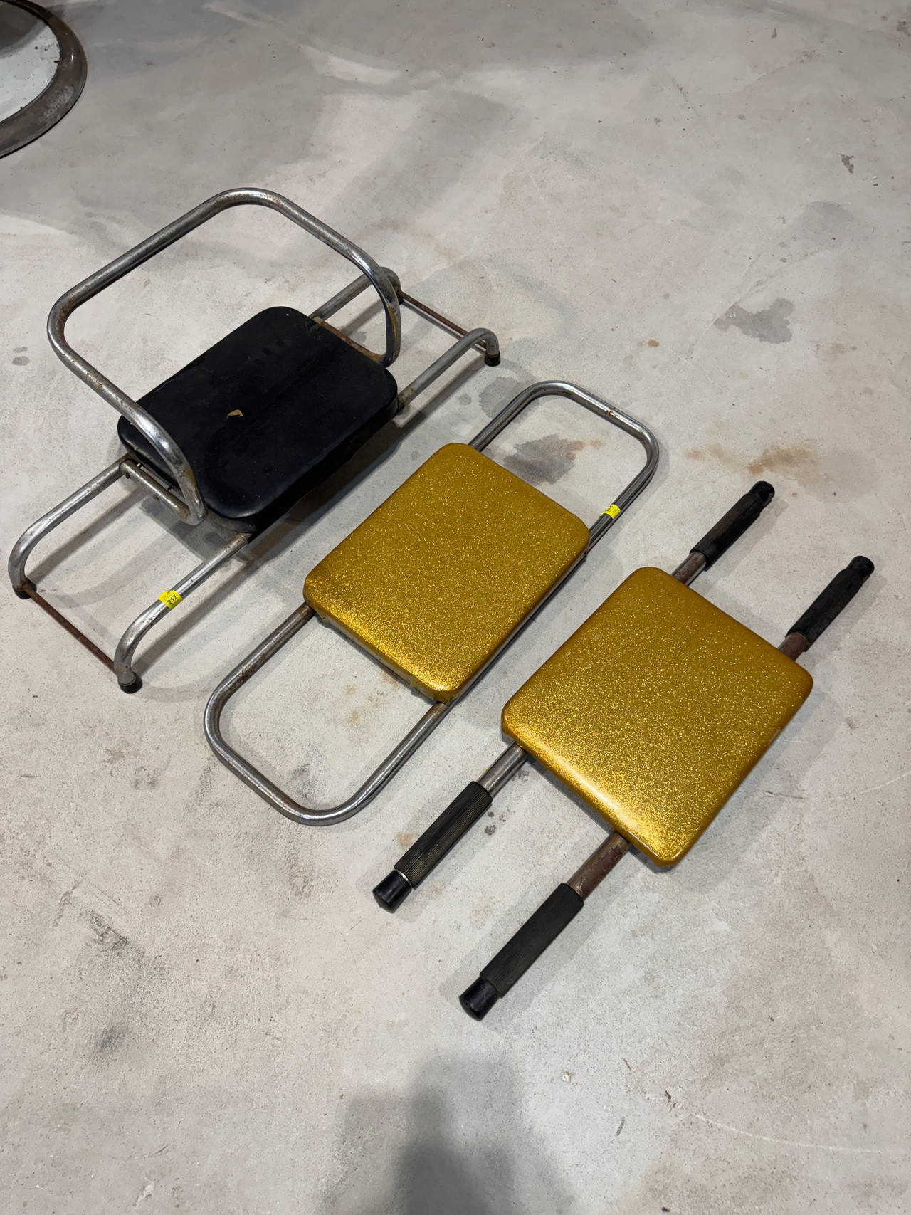 Vintage Barber Chair Kids Booster Seat Set