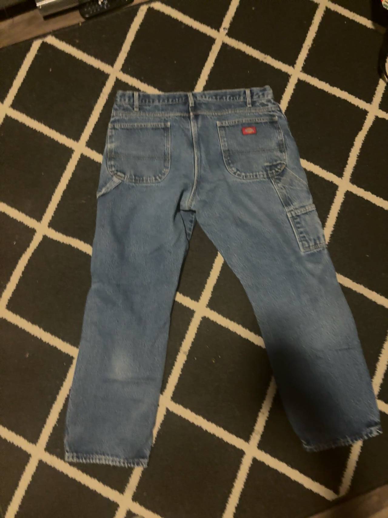 Dickies Carpenter Jeans Vintage Blue Denim
