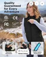 Swapon Women's Heated Vest with Battery - Image 8